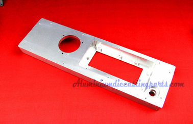 Aluminum Alloy 6061 CNC Machined Parts , Silver Anodize CNC Machining Services