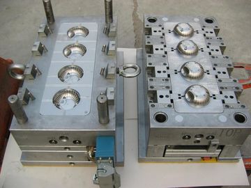 Household 4 Cavities Injection Plastic Mold with P20 Mold Base ISO9001:2008