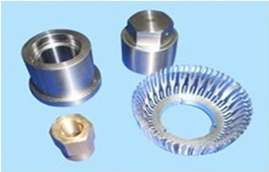 Aluminum Drilling CNC Precision Parts / CNC Machined Metal Toothed Gear